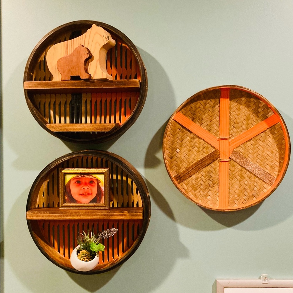 REPURPOSED BAMBOO STEAMERS